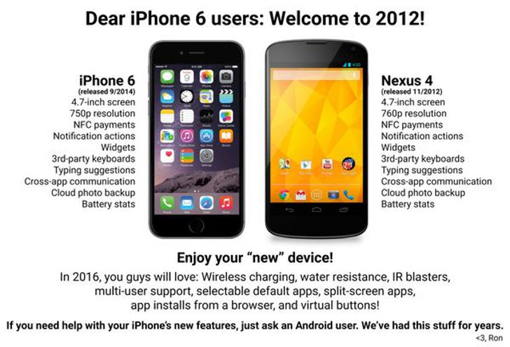 Iphone vs Nexus