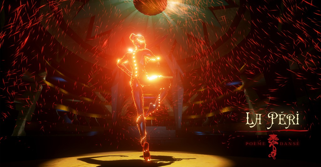 La Peri, jeu vidéo d'Innerspace VR, basé sur le poème dansé de Paul Dukas, dont les effets de particules ont été réalisés par Popcorn FX. 